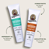 Dr. Squatch Hydroxyapatite Spearmint - tube: arôme mentholé et hygiène bucco-dentaire.