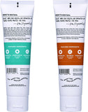 Arômes menthe et hydroxyapatite dans le dentifrice Dr. Squatch pour une sensation naturelle.