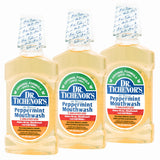 DR. TICHENOR'S Menthe Concentré – bouteille en vue et versement, utile pour diluer facilement.