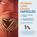 Dr. Tobias Colon Cleanse — emballage premium et étiquette claire.