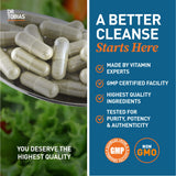 Dr. Tobias Colon Cleanse — prise quotidienne recommandée sur 14 jours.
