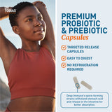 Capsules en contre-jour – forme spore-forming et absorption digestive.