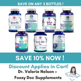 Flacon compact Nicotinamide Dr. Valerie Nelson, format pratique et vegan