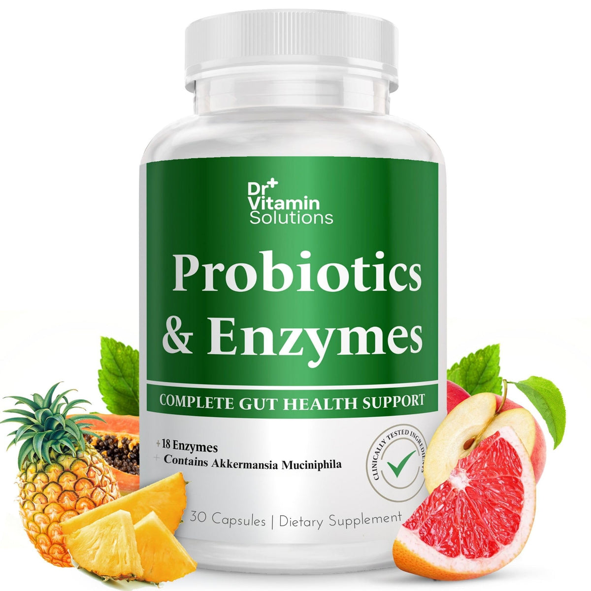 DR VITAMIN SOLUTIONS – bouteille-digestion-complete, soutien potentiel à une digestion équilibrée.