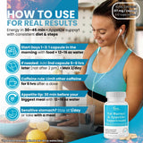 Brûleur DR VITAMIN SOLUTIONS – ingredients: glucomannane et thé vert pour satiété