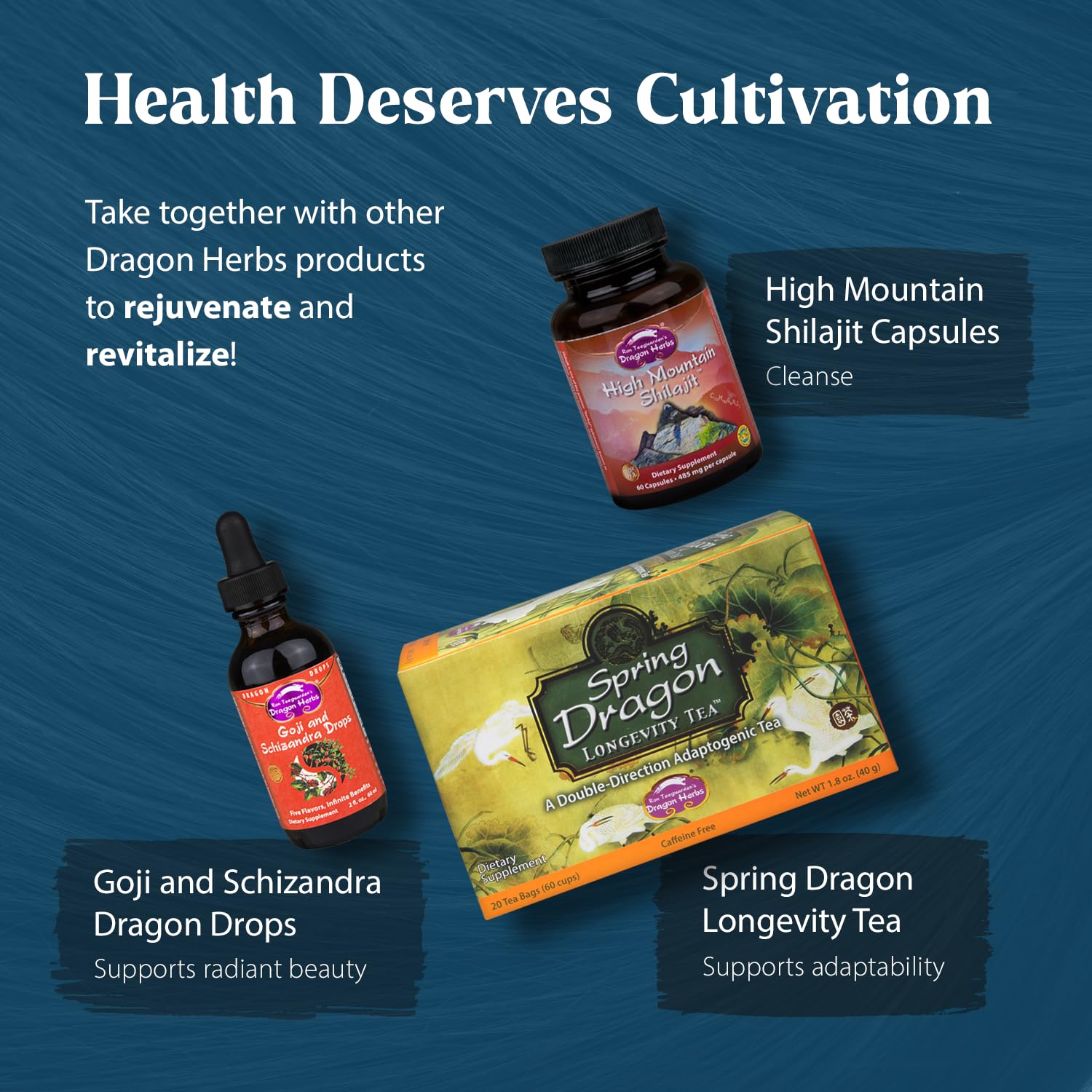 Dragon Herbs He Shou Wu: dosage recommandé pour soutien énergie et humeur.