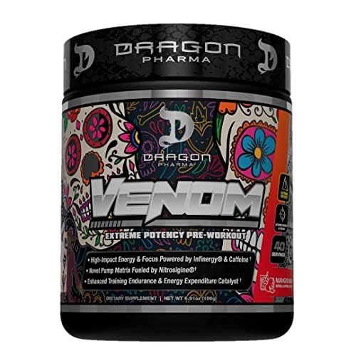 Venom DRAGON PHARMA – endurance accrue et performance lors du workout