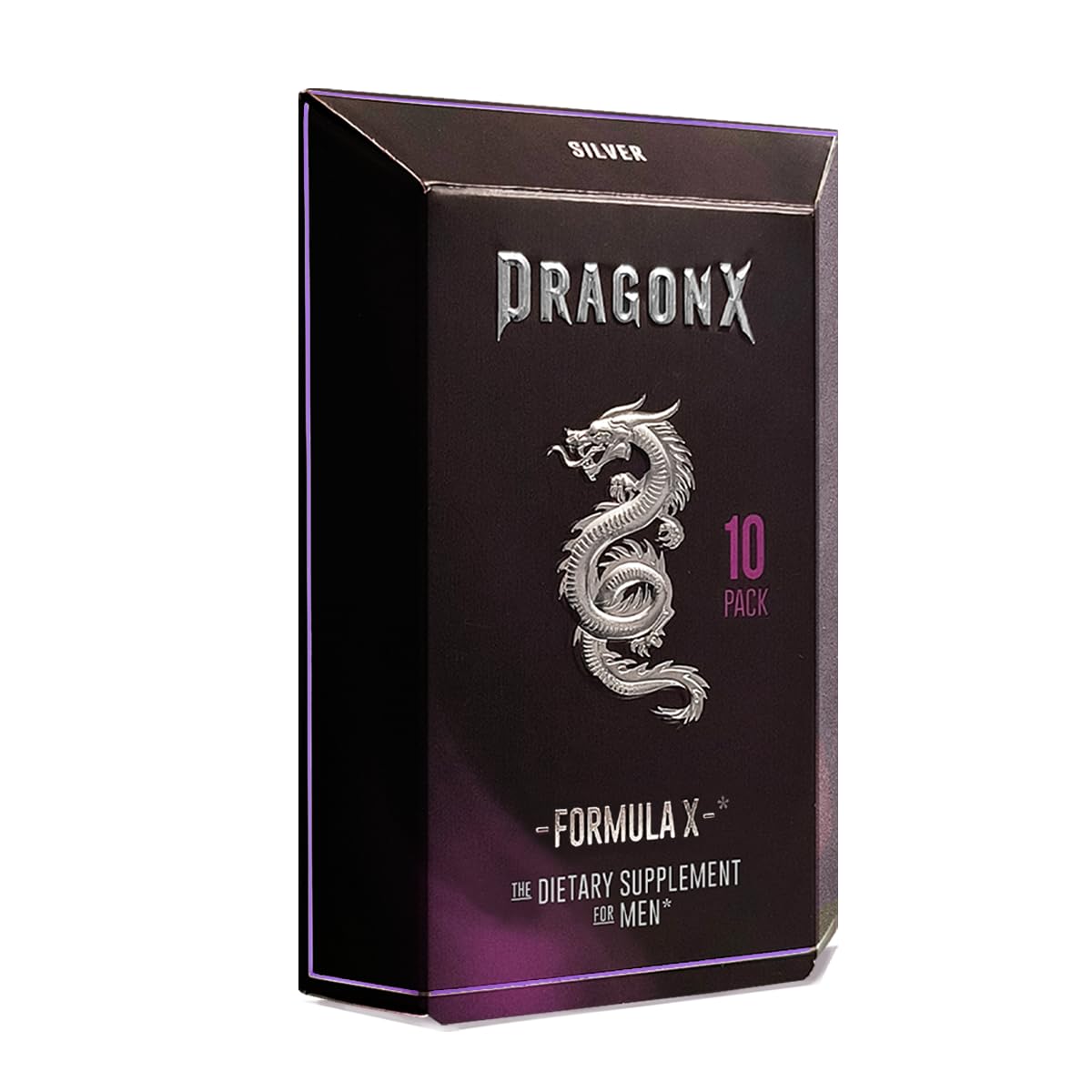 DRAGONX Silver – performance masculine et énergie durable au quotidien.