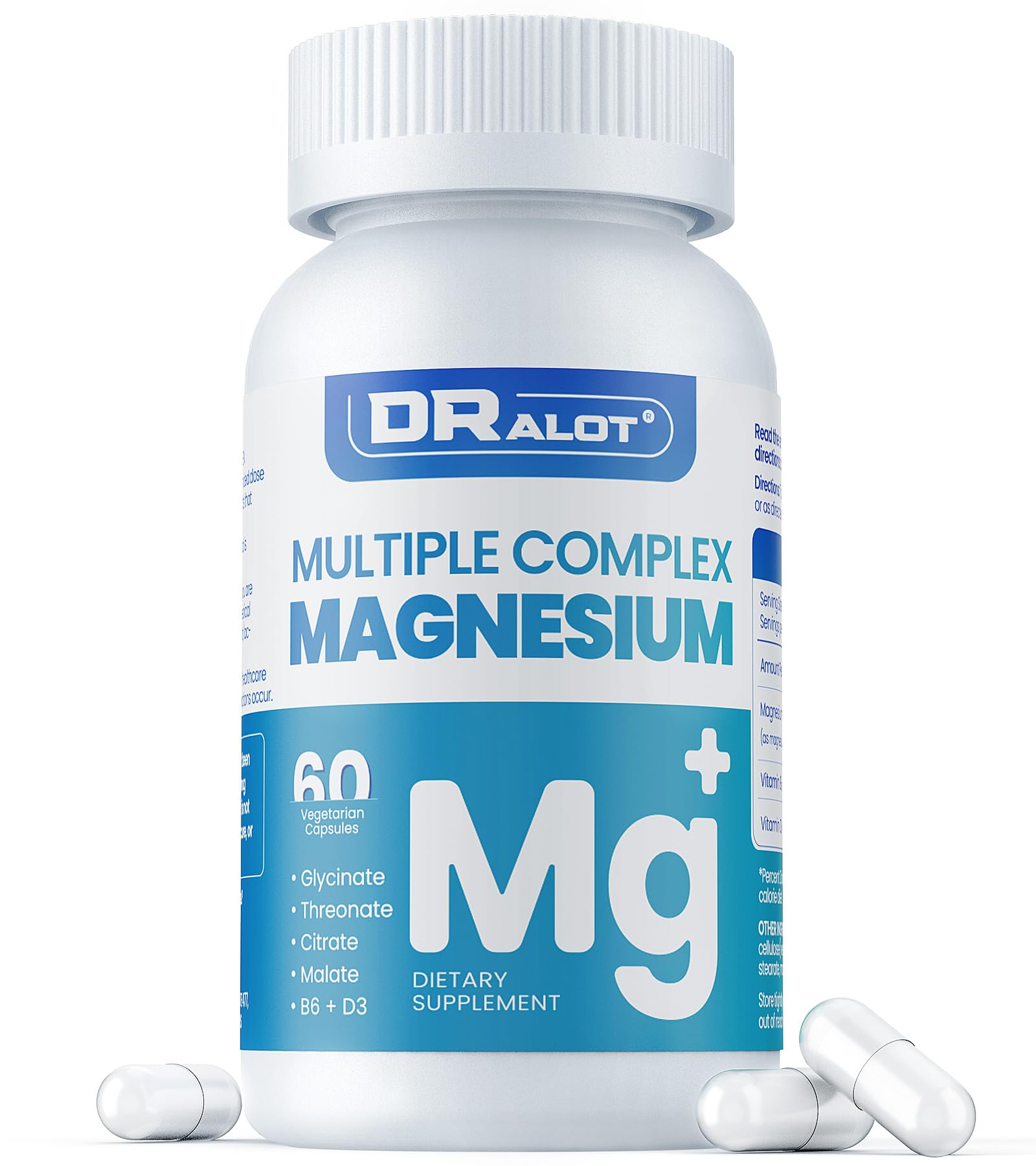 Dralot magnésium quadruple dans sa bouteille, prêt à l'emploi
