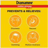 Dramamine Enfants boîte 8 tablettes, solution pratique pour les voyages