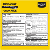 Dramamine Enfants usage pratique pour trajets en voiture, bateau ou avion
