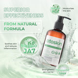 dr.atoskin Gel Douche texture cremeuse, expérience sensorielle douce pour la peau sensible.