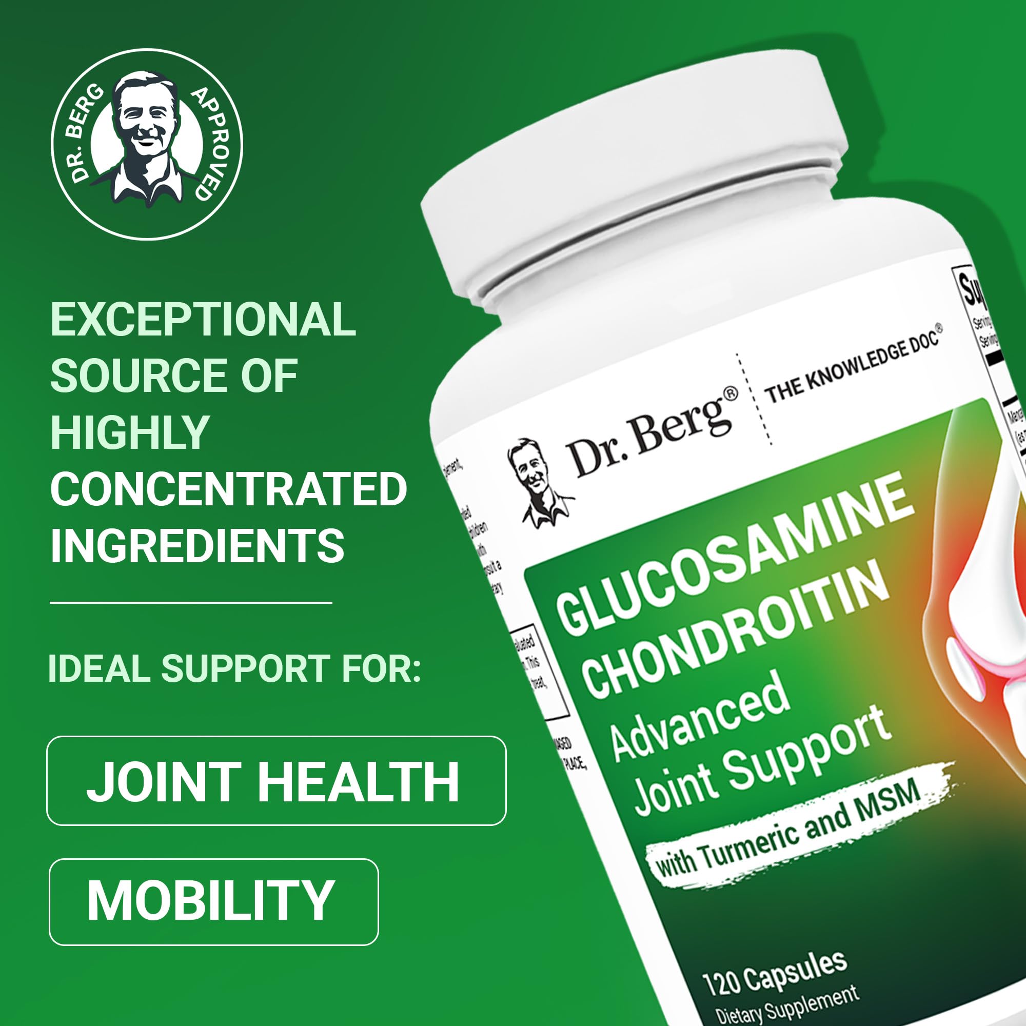 Dr. Berg ingrédients haute qualité – formulation premium pour joints