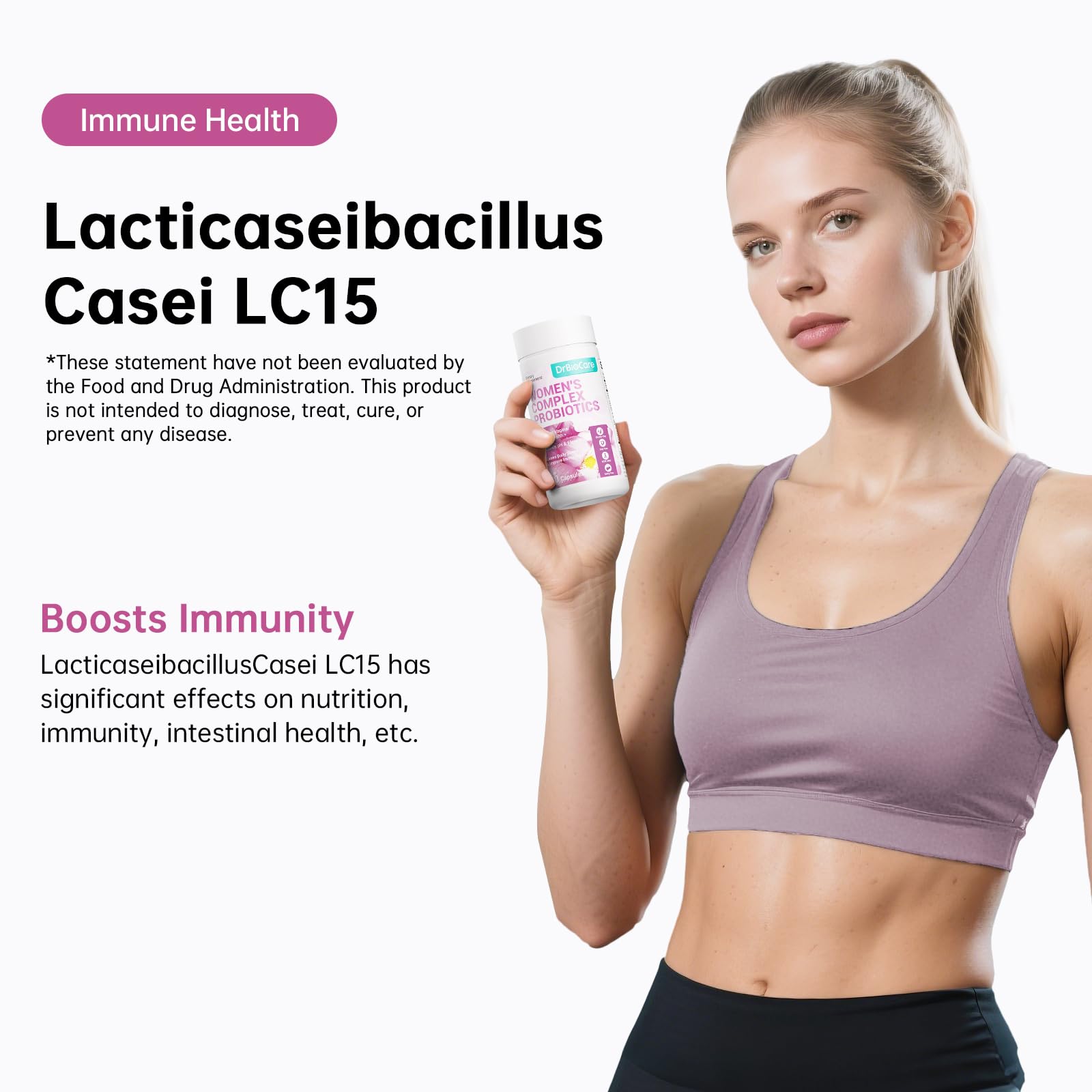 DrBioCare Emballage du produit: présentation claire et stockage pratique.