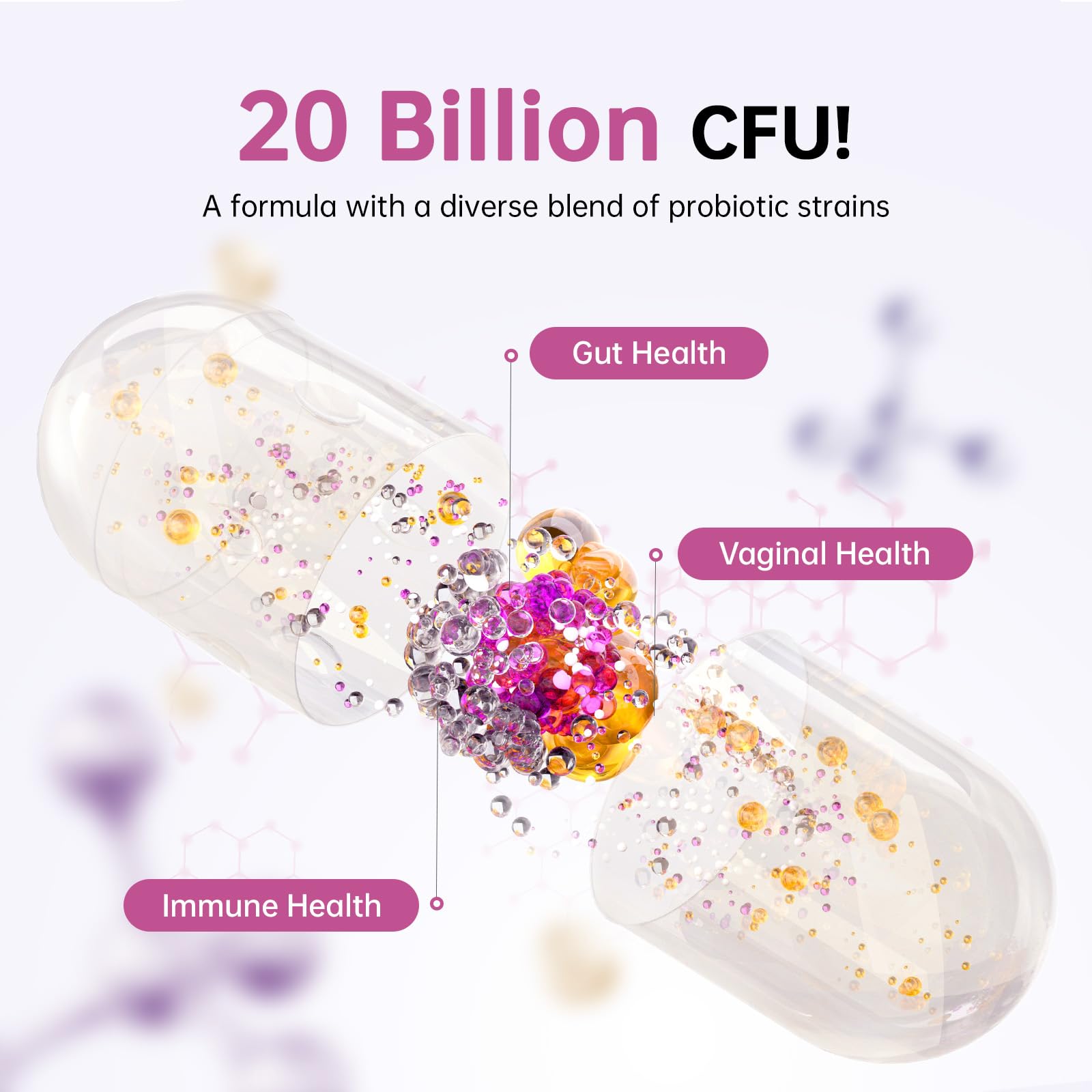 DrBioCare Lactobacillus reuteri LR08: équilibre vaginal et pH sain.