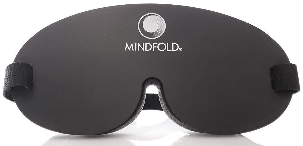 Dream Essentials Mindfold, plaque faciale douce offrant obscurité complète même les yeux ouverts.