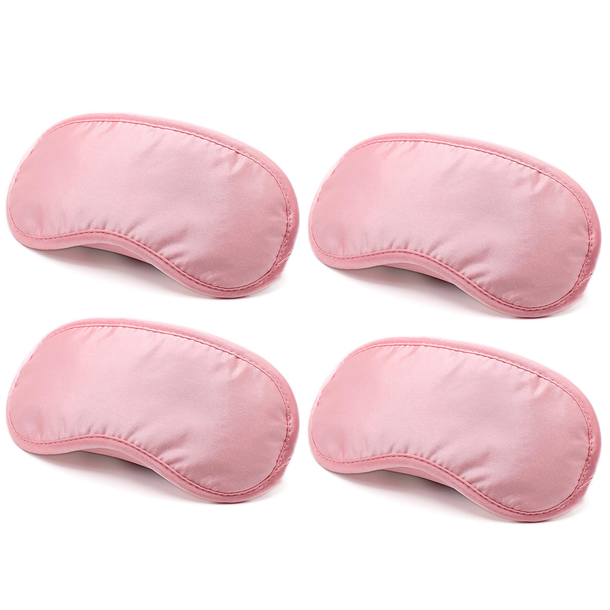 Dream Essentials Snooz masque en satin doux, rose princesse, occultation confortable et enveloppante.