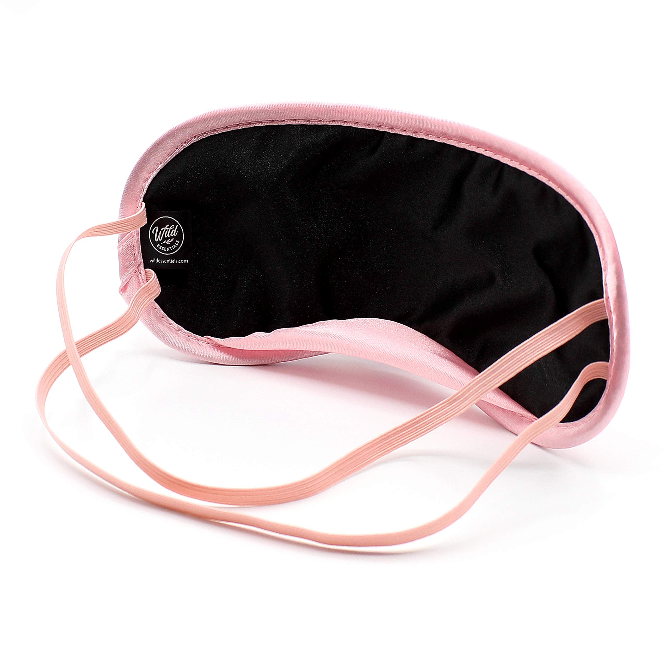 Lot de 4 masques Snooz Dream Essentials, rose princesse, confort et obscurcissement.