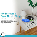 Dream Essentials Sweet Dreams masque léger et portable—se glisse dans la pochette