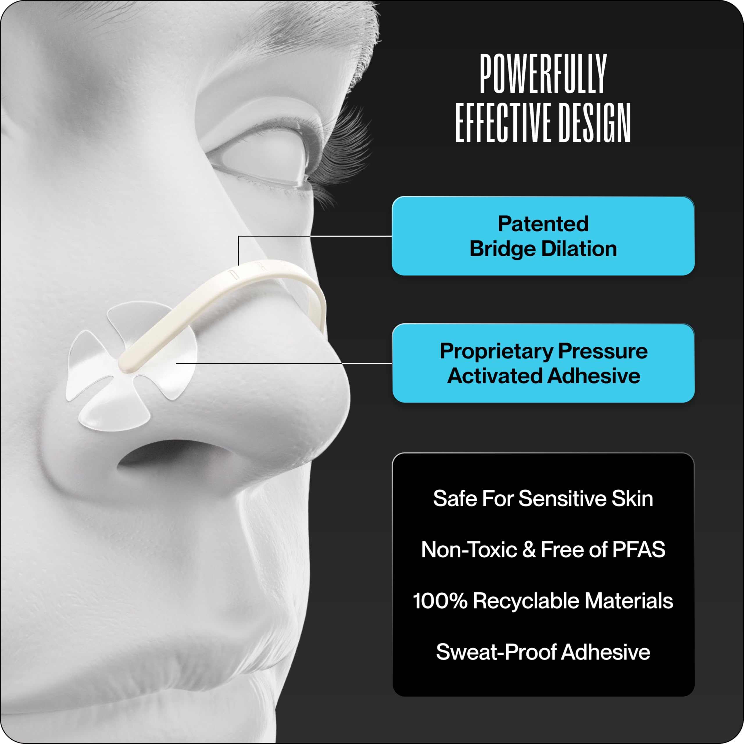 DREAM RECOVERY Second Wind – plan rapproché, utilisation simple et respiration fluide.