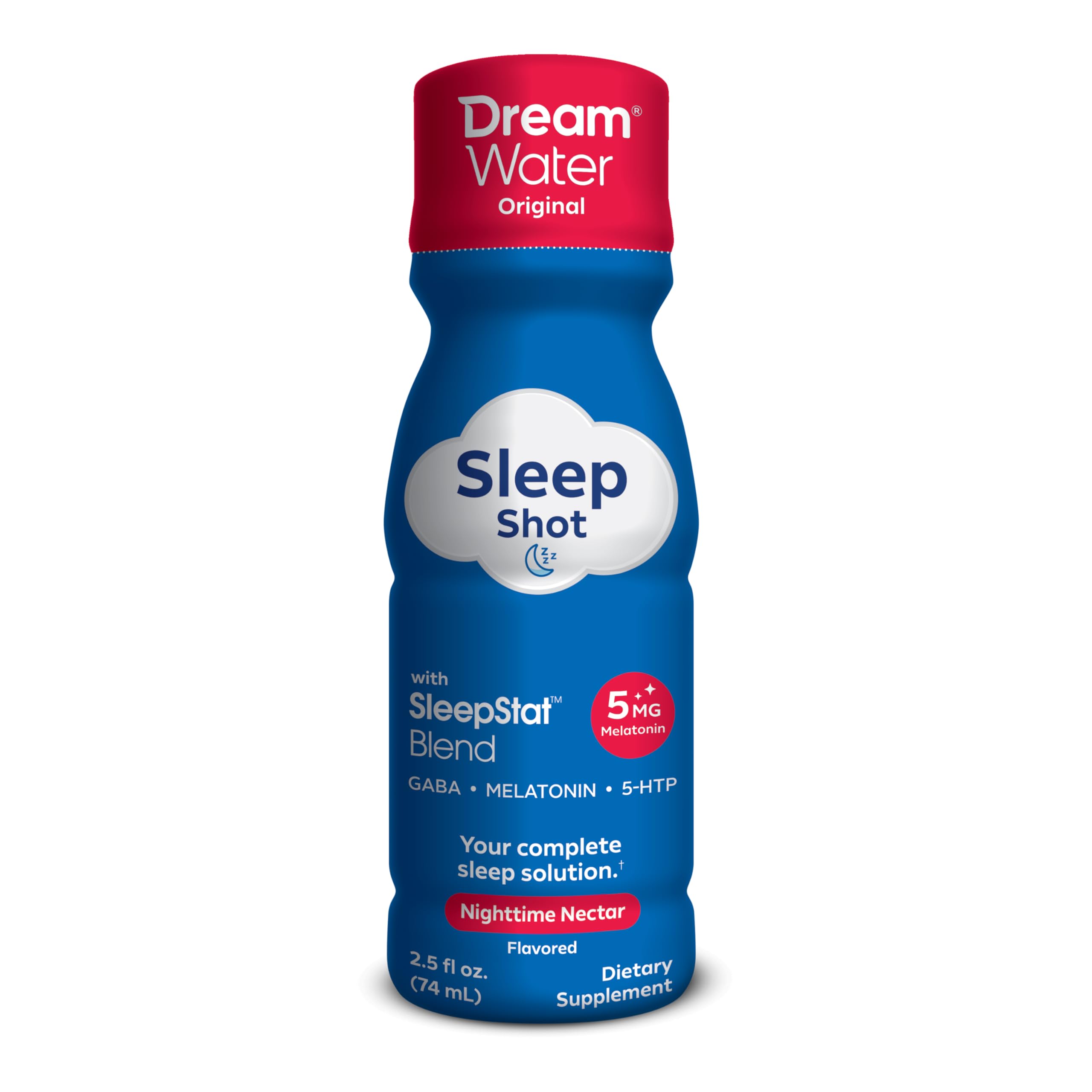 Dream Water Shot Zero Calorie : sans calories, pratique le soir.