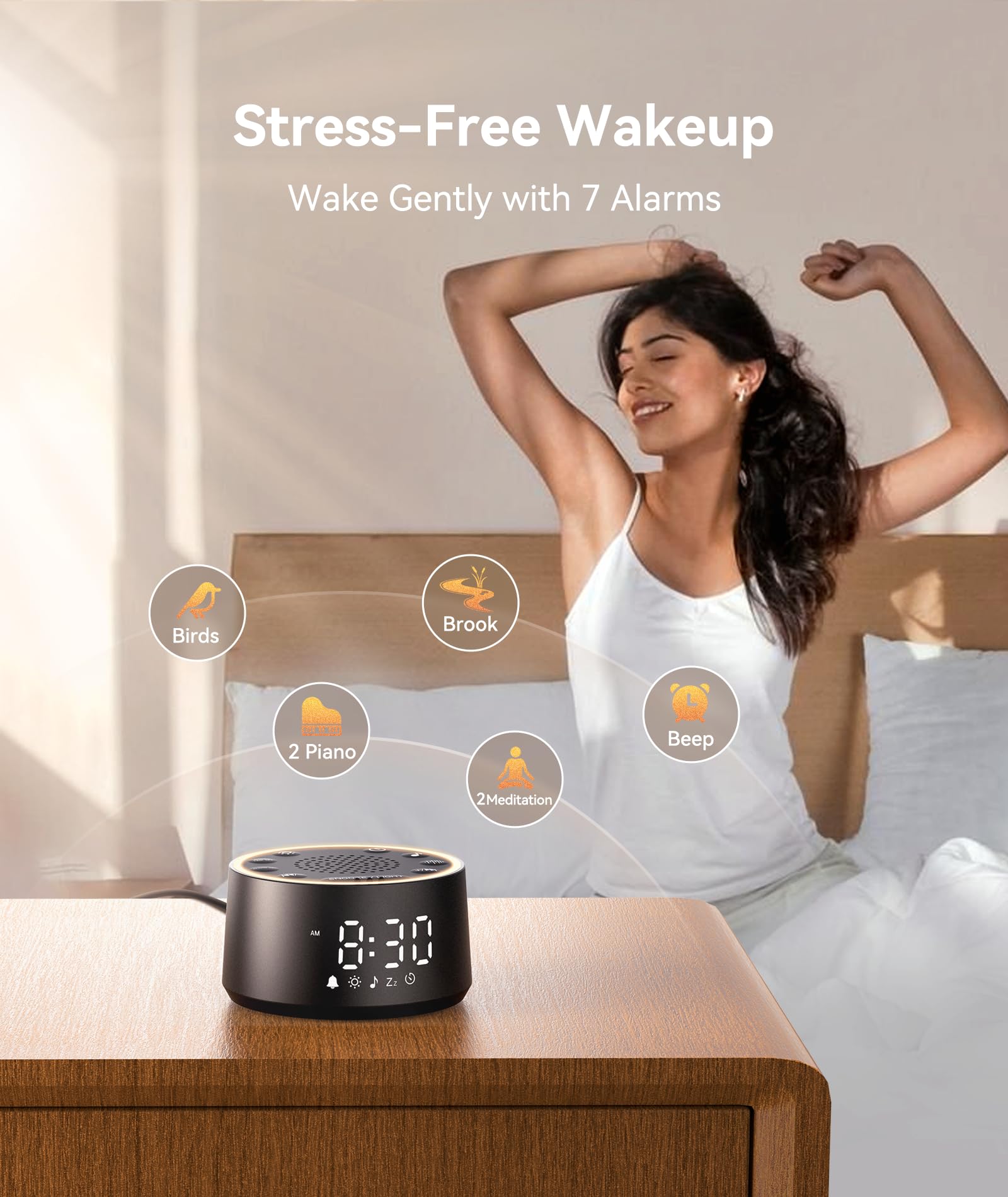Minuteur reglable Dreamegg D1 Nova personnalise l ambiance du sommeil