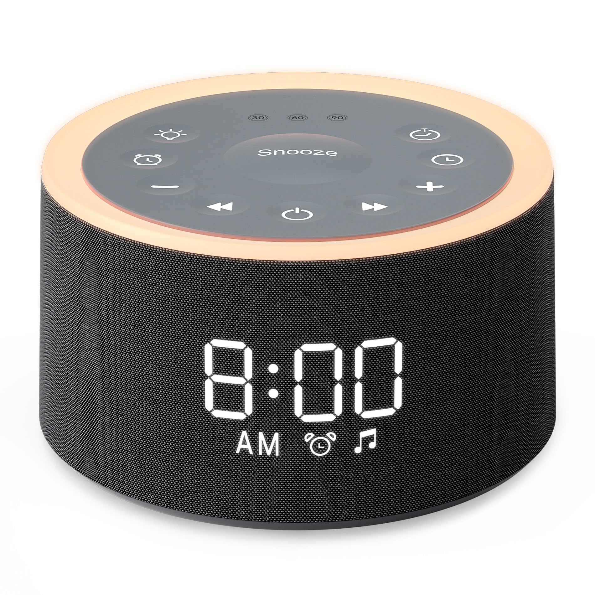 Dreamegg D1+ vue face-produit, design compact sur table de nuit.