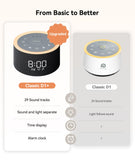 Dreamegg D1+ contrôles et réglages pour les sons et l’alarme.