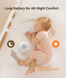 Dreamegg D11Max clipable sur poussette ou siège-auto lors des trajets