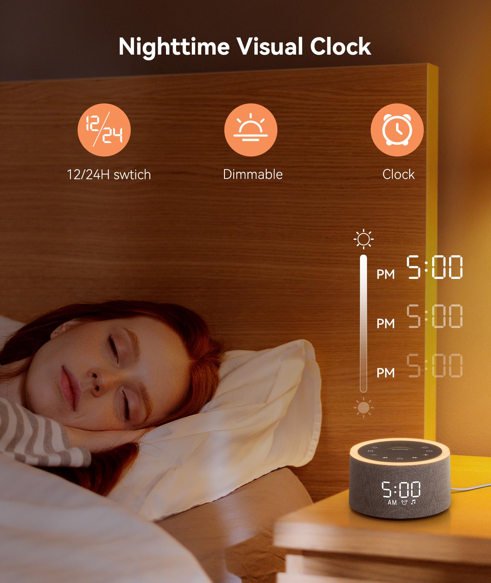 Dreamegg D1+ alarme-douce : réveil en douceur sans stress