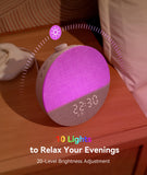 Dreamegg Sunrise 1 Pro: écran réglable et luminosité adaptable selon l'humeur.