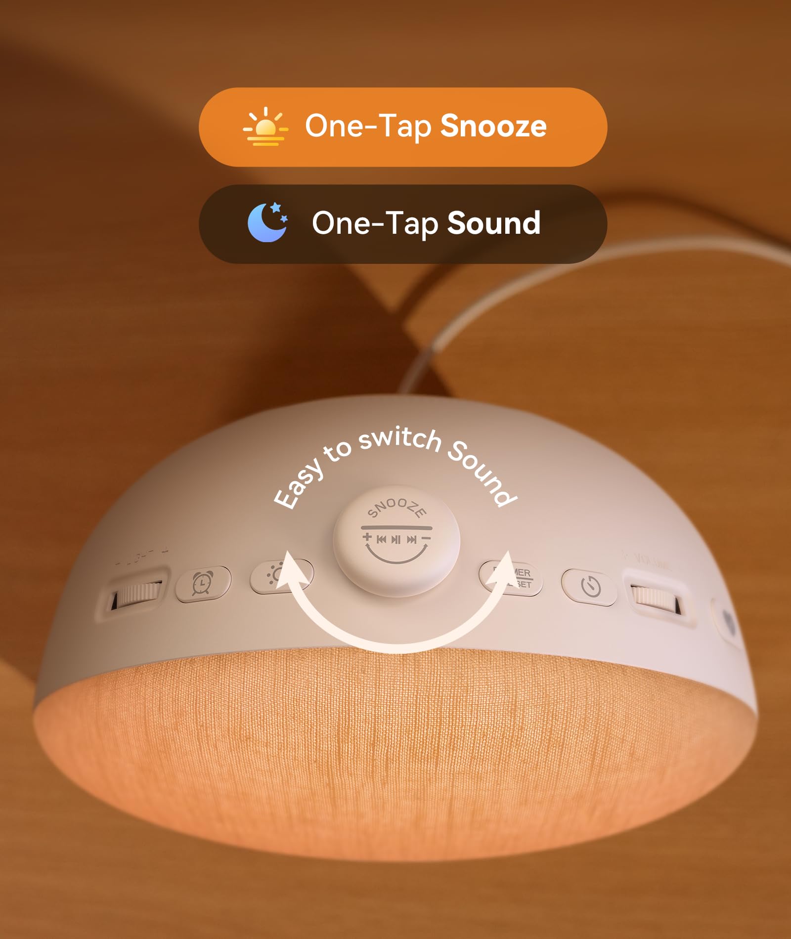 Dreamegg Sunrise 2 – design compact qui s'adapte à n'importe quelle chambre.
