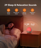 Dreamegg Sunrise 2 – mode Favoris pour accélérer les routines nocturnes.
