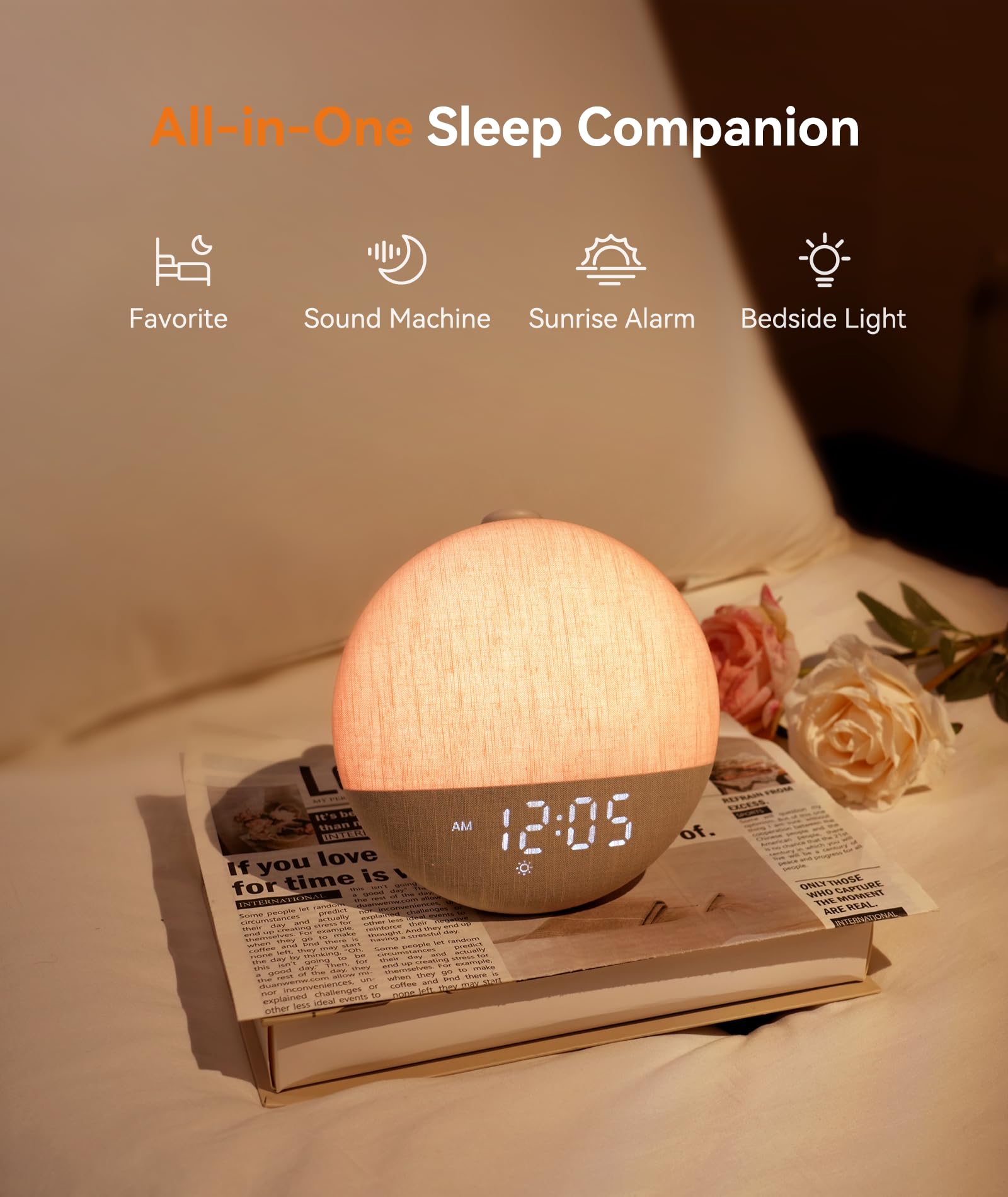 Dreamegg Sunrise 2 – 29 sons apaisants pour favoriser le sommeil.