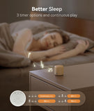 Minuterie et mémoire Dreamegg Pocket pour des nuits sans effort.