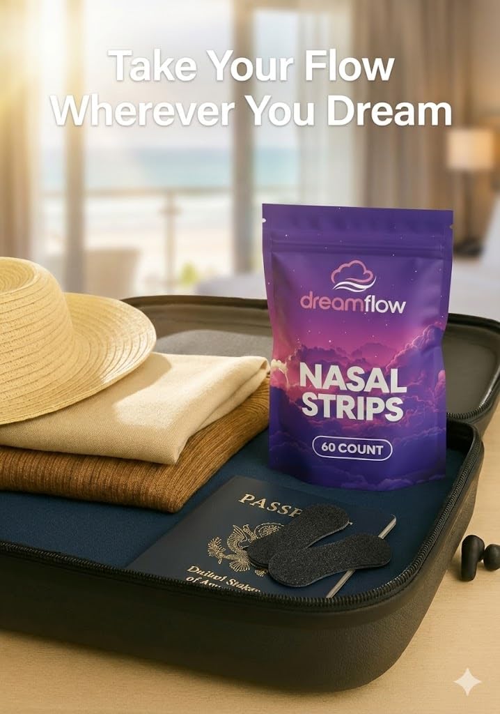 Bandes nasales Dreamflow sans latex pour un usage quotidien sûr.