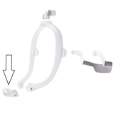 DreamWear Philips Respironics – coussin nasal moyen, détails des bords et de la finition