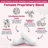 DRFOSTER: capsules probiotiques, flore vaginale et digestion possibles.
