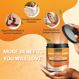 Effet potentiel sur la peau avec DRFOSTER Multi Collagen et vitamine C.