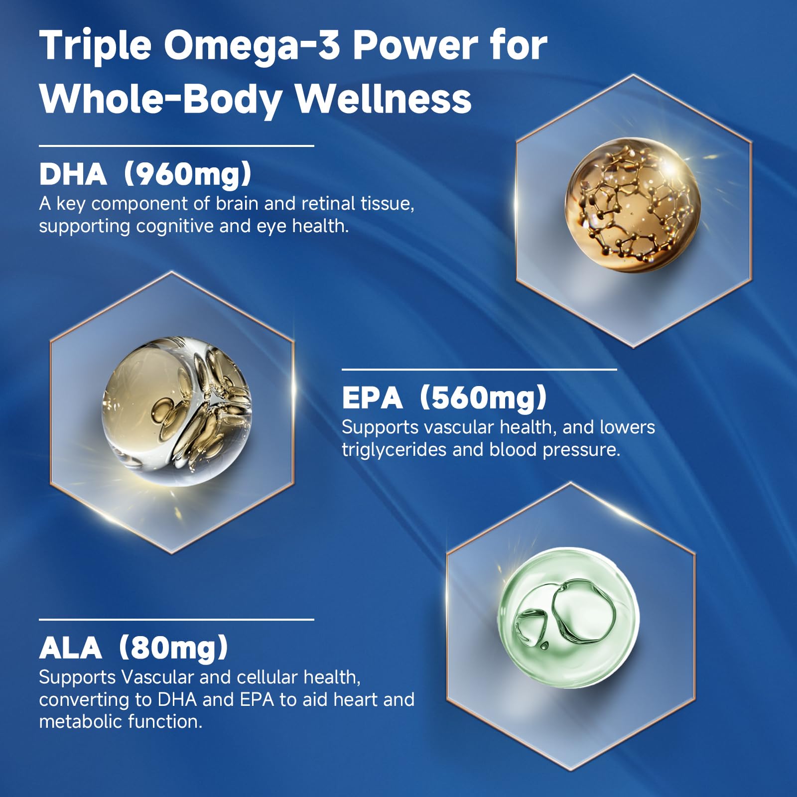 Composition DRFOSTER Omega-3 DHA EPA ALA – nutriments essentiels