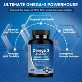 Étiquette DRFOSTER Omega-3 – informations claires et complètes
