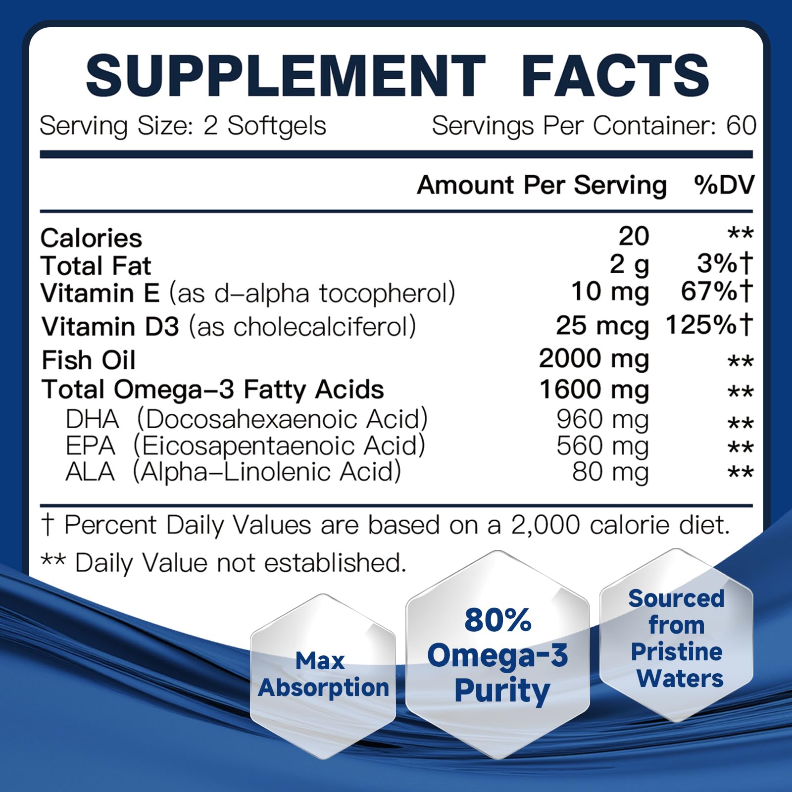 DRFOSTER Omega-3 gélules – prise quotidienne facilitée pour le bien-être