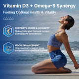 Vitamines D3 et E dans DRFOSTER Omega-3 – protection antioxydante et vitalité