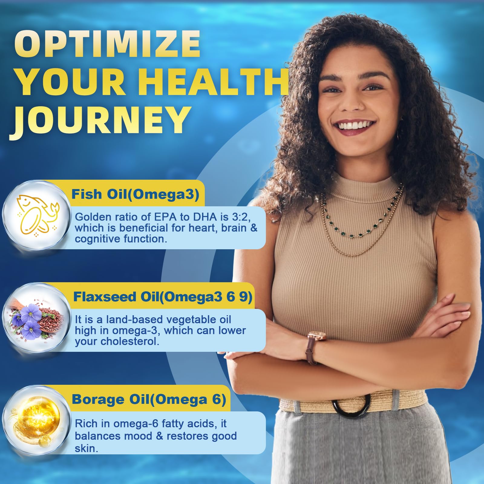 DRFOSTER Omega 3-6-9: EPA et DHA pour la cognition et la mémoire.