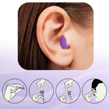 Bouchons d oreille MOLDEX Softies violet mousse ultra douce pour dormir