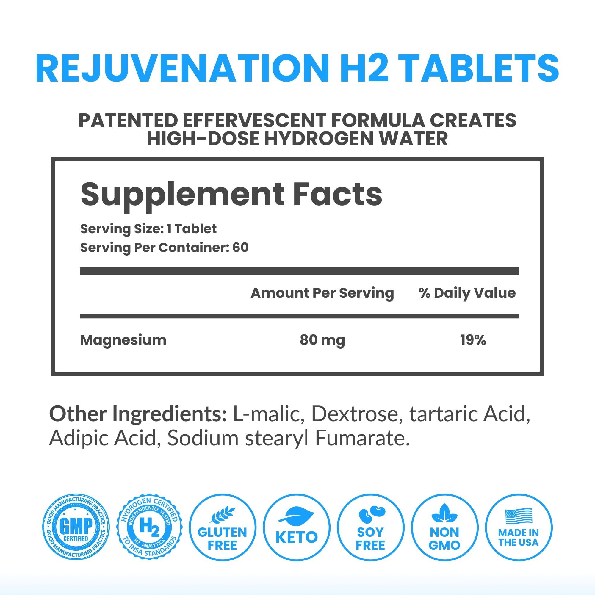 DRINK HRW tablettes à 12 ppm dans le verre d eau.
