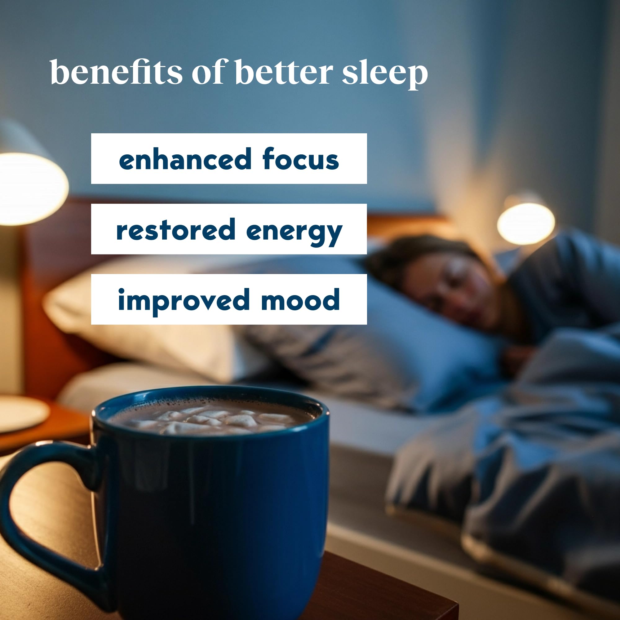 Moment Sleep Powder Drink Your Meditation: ingrédients adaptogènes visibles pour relaxation