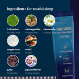 Moment Sleep Powder Drink Your Meditation: boisson sans lactose prête à déguster dans un mug