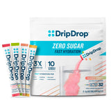 DripDrop emballage des sachets d hydratation sans sucre pratique en déplacement
