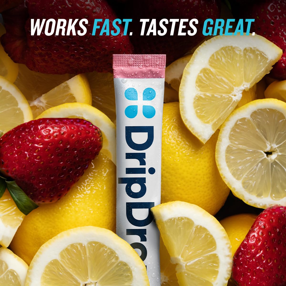 Goût frais fraise-citronnade, expérience agréable d hydratation